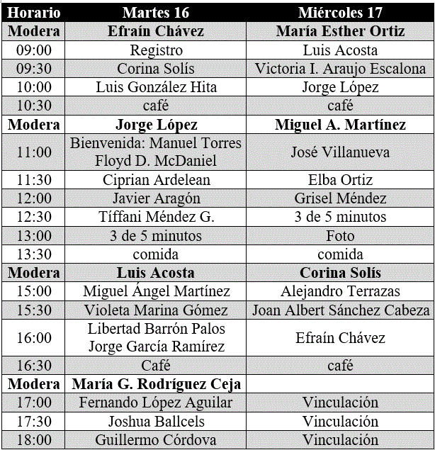 Programa Preliminar